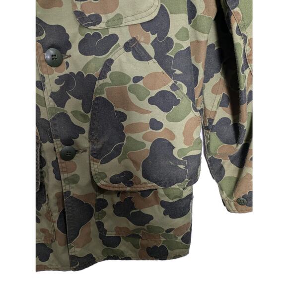 Field and fireside vintage Bird hunting camouflage jacket 60s Size S - Picture 6 of 15